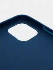 Темно-синий чехол силиконовый на Айфон (iPhone) 11, 14, 13, 12, XR, XS, X,6s,7, 8, SE, Pro, Max, Plus