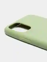 Зеленый чехол силиконовый на Айфон (iPhone) 11, 14, 13, 12, XR, XS, X,6s,7, 8, SE, Pro, Max, Plus