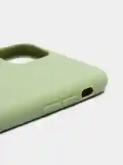 Зеленый чехол силиконовый на Айфон (iPhone) 11, 14, 13, 12, XR, XS, X,6s,7, 8, SE, Pro, Max, Plus