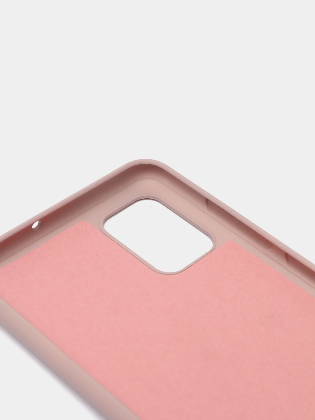 Бежевый меланж чехол Samsung Galaxy A51, Самсунг Галакси А51 силиконовый Silicone Cover
