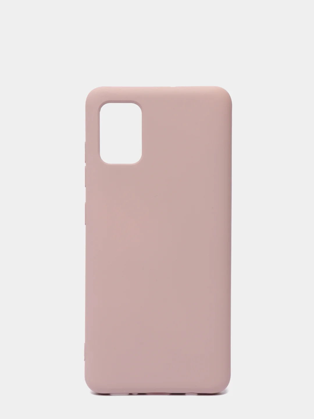 Бежевый меланж чехол Samsung Galaxy A51, Самсунг Галакси А51 силиконовый Silicone Cover