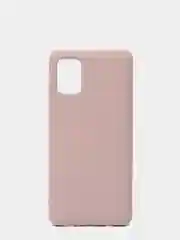 Бежевый меланж чехол Samsung Galaxy A51, Самсунг Галакси А51 силиконовый Silicone Cover