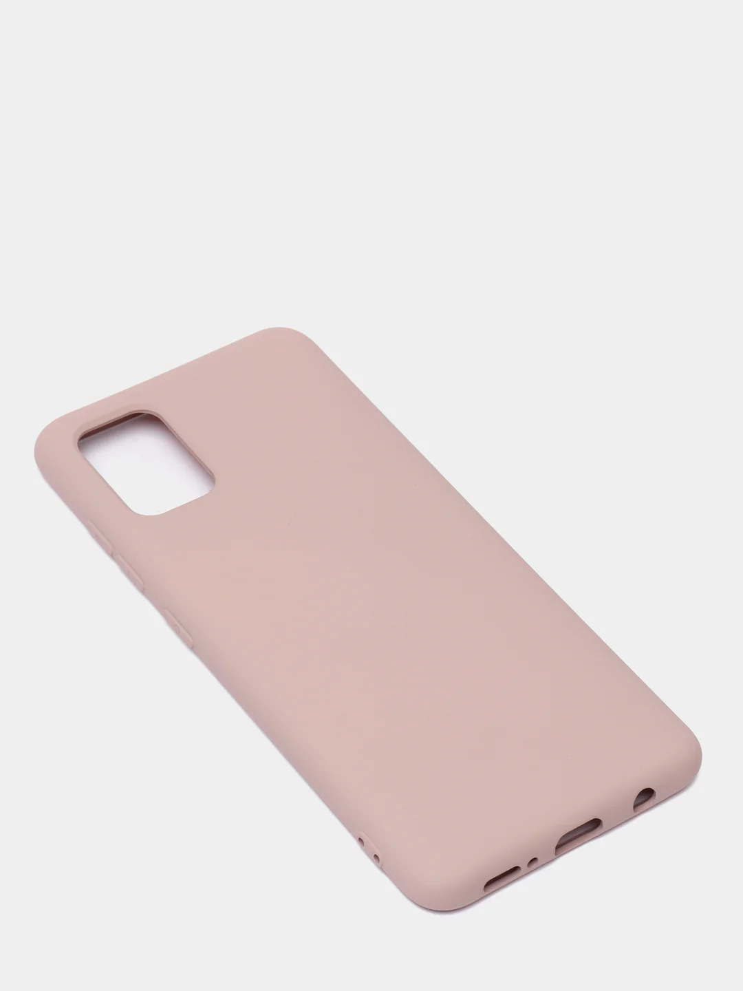 Бежевый меланж чехол Samsung Galaxy A51, Самсунг Галакси А51 силиконовый Silicone Cover