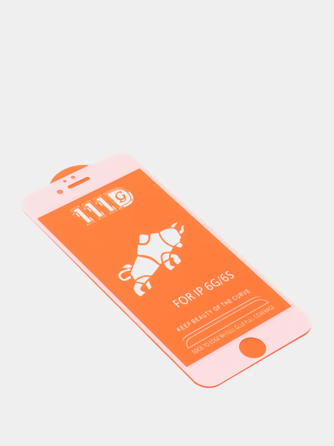 Белый защитное стекло для айфон iPhone
