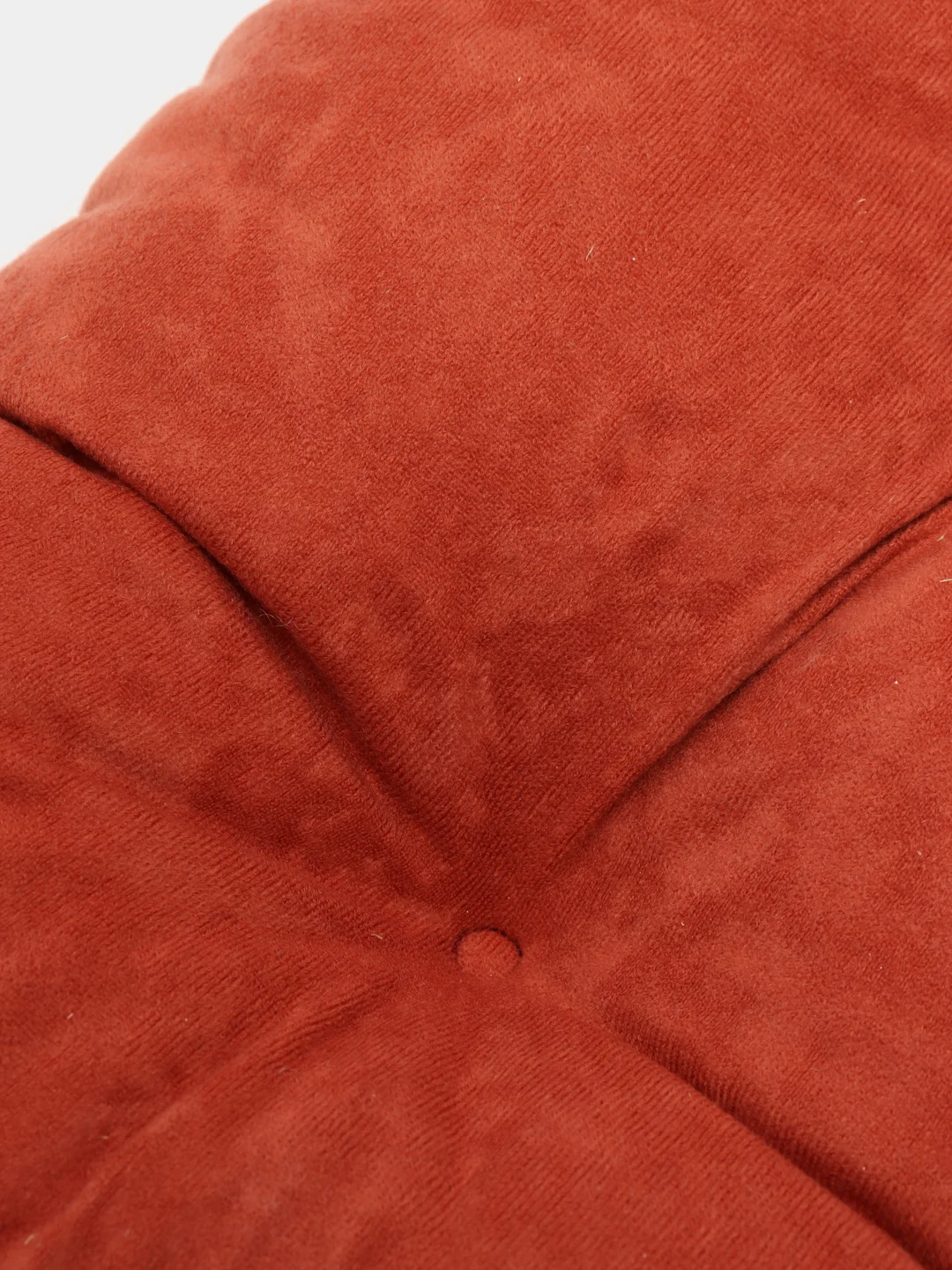 Терракотовый подушка на стул Матех Velours, 42 х 41 см
