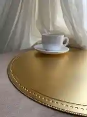 Золотой салфетка на стол / Комплект из 2 шт / Салфетка для сервировки / Плейсмат