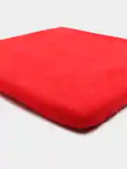 Красный подушка для сиденья Матех "Velours Cuadro", 33 х 33 х 2 см