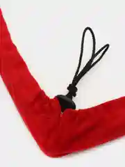 Красный подушка для сиденья Матех "Velours Cuadro", 33 х 33 х 2 см