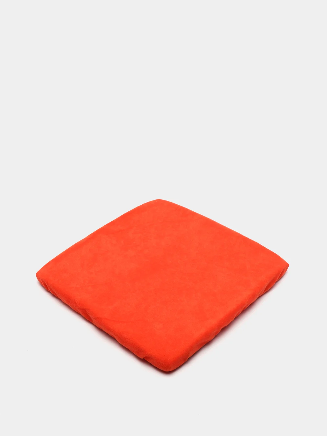 Коралловый подушка для сиденья Матех "Velours Cuadro", 33 х 33 х 2 см