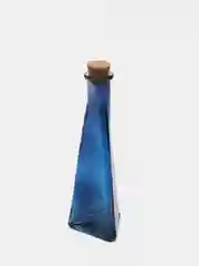 Синий декоративная бутылка LILLO