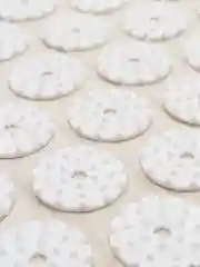 Серый меланж акупунктурный массажный коврик для йоги / Аппликатор Кузнецова / аппликатор игольчатый