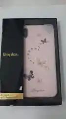 Чехол для iPhone XS MAX Kingbar Crystal силикон +кожа (3 цвета)