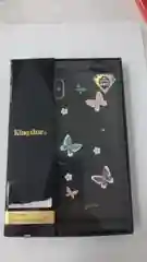 Чехол для iPhone XS MAX Kingbar Crystal силикон +кожа (3 цвета)