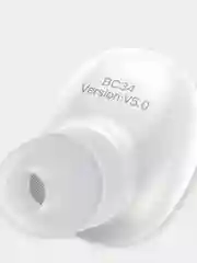 Белый bluetooth гарнитура Borofone BOROFONE BC34 Mikey MINI BT чистый звук