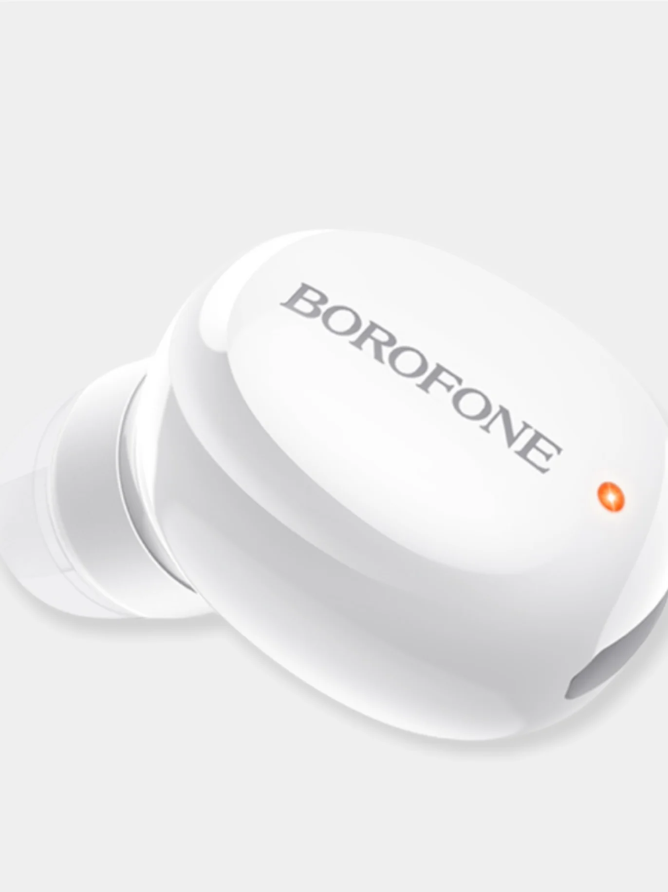 Белый bluetooth гарнитура Borofone BOROFONE BC34 Mikey MINI BT чистый звук