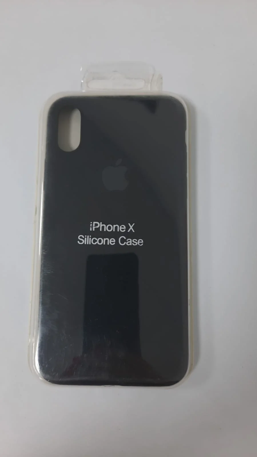 Чехол для iPhone X Silicone case Simple+ (Разные цвета)