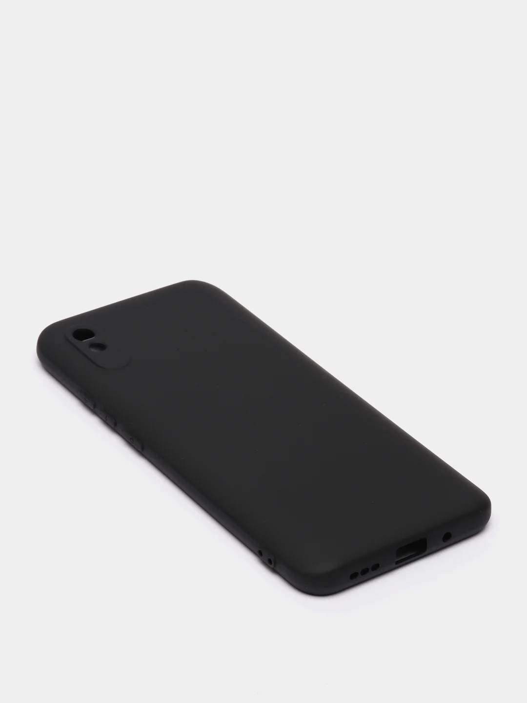 Черный чехол Xiaomi Redmi 9A, Сяоми Редми 9А силиконовый Silicone Cover с закрытым низом