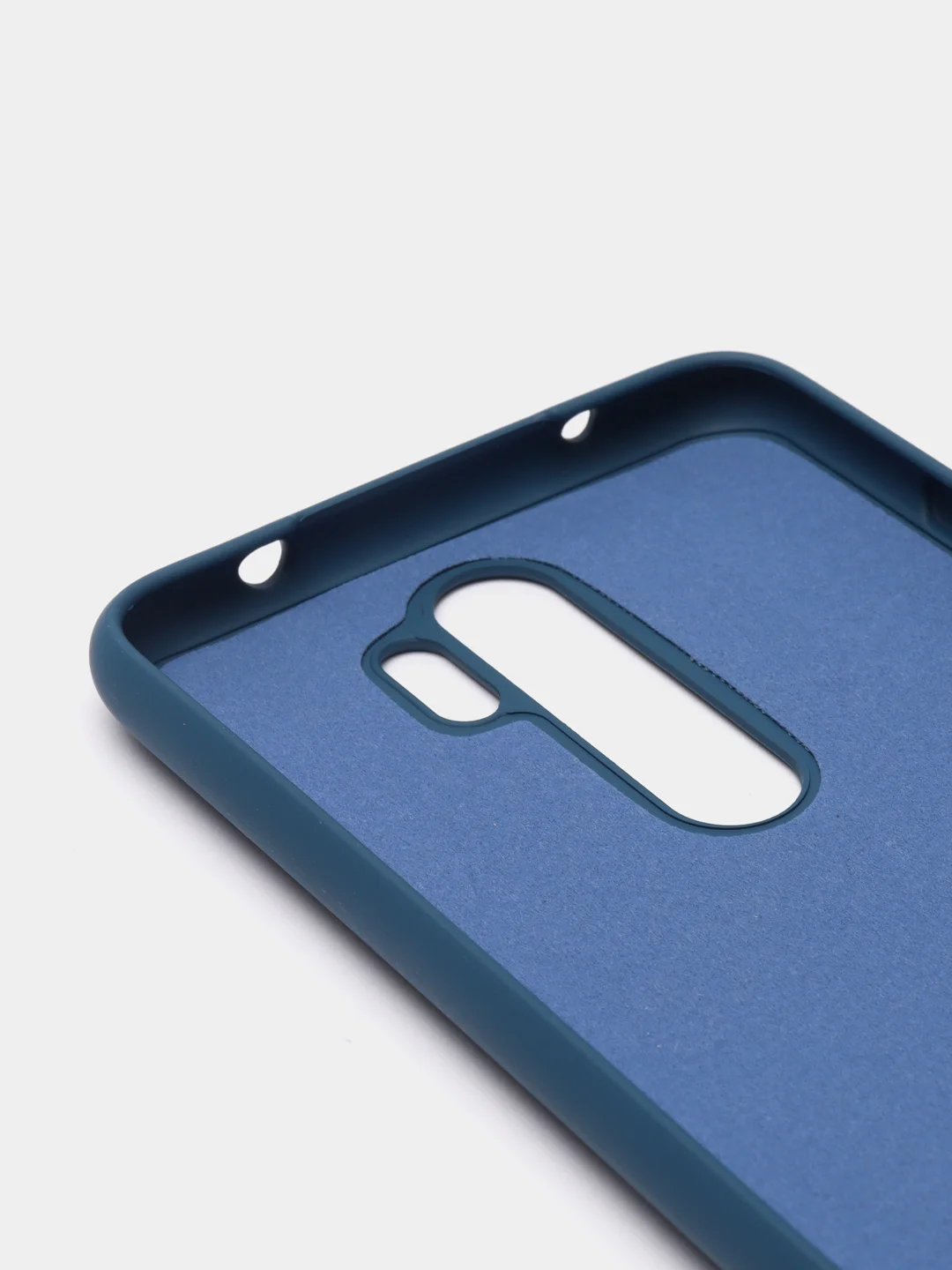 Темно-синий чехол Xiaomi Redmi Note 8 Pro, Сяоми Редми Нот 8 Про, силиконовый с закрытым низом