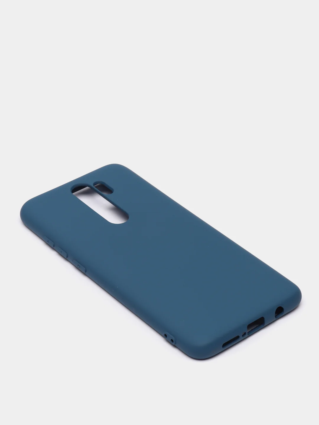 Темно-синий чехол Xiaomi Redmi Note 8 Pro, Сяоми Редми Нот 8 Про, силиконовый с закрытым низом