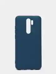 Темно-синий чехол Xiaomi Redmi Note 8 Pro, Сяоми Редми Нот 8 Про, силиконовый с закрытым низом