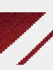 Красный тесьма отделочная декоративная