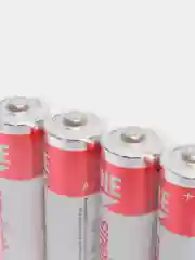 Батарейки мизинчиковые AAA и пальчиковые АА алкалиновые, 4 штуки