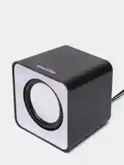 Серый активные компьютерные колонки SmartBuy MINI, для ноутбука и компьютера