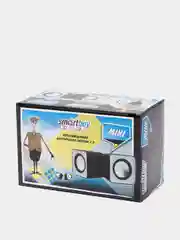 Серый активные компьютерные колонки SmartBuy MINI, для ноутбука и компьютера