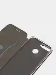 Темно-синий чехол книжка Huawei Y6 2018 / Honor 7C / 7A Pro / Y6 Prime (Хуавей Хонор 7С / 7А Про)