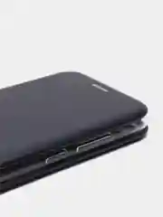 Темно-синий чехол книжка Huawei Y6 2018 / Honor 7C / 7A Pro / Y6 Prime (Хуавей Хонор 7С / 7А Про)