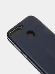 Темно-синий чехол книжка Huawei Y6 2018 / Honor 7C / 7A Pro / Y6 Prime (Хуавей Хонор 7С / 7А Про)