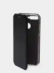Черный чехол книжка Huawei Y6 2018 / Honor 7C / 7A Pro / Y6 Prime (Хуавей Хонор 7С / 7А Про)