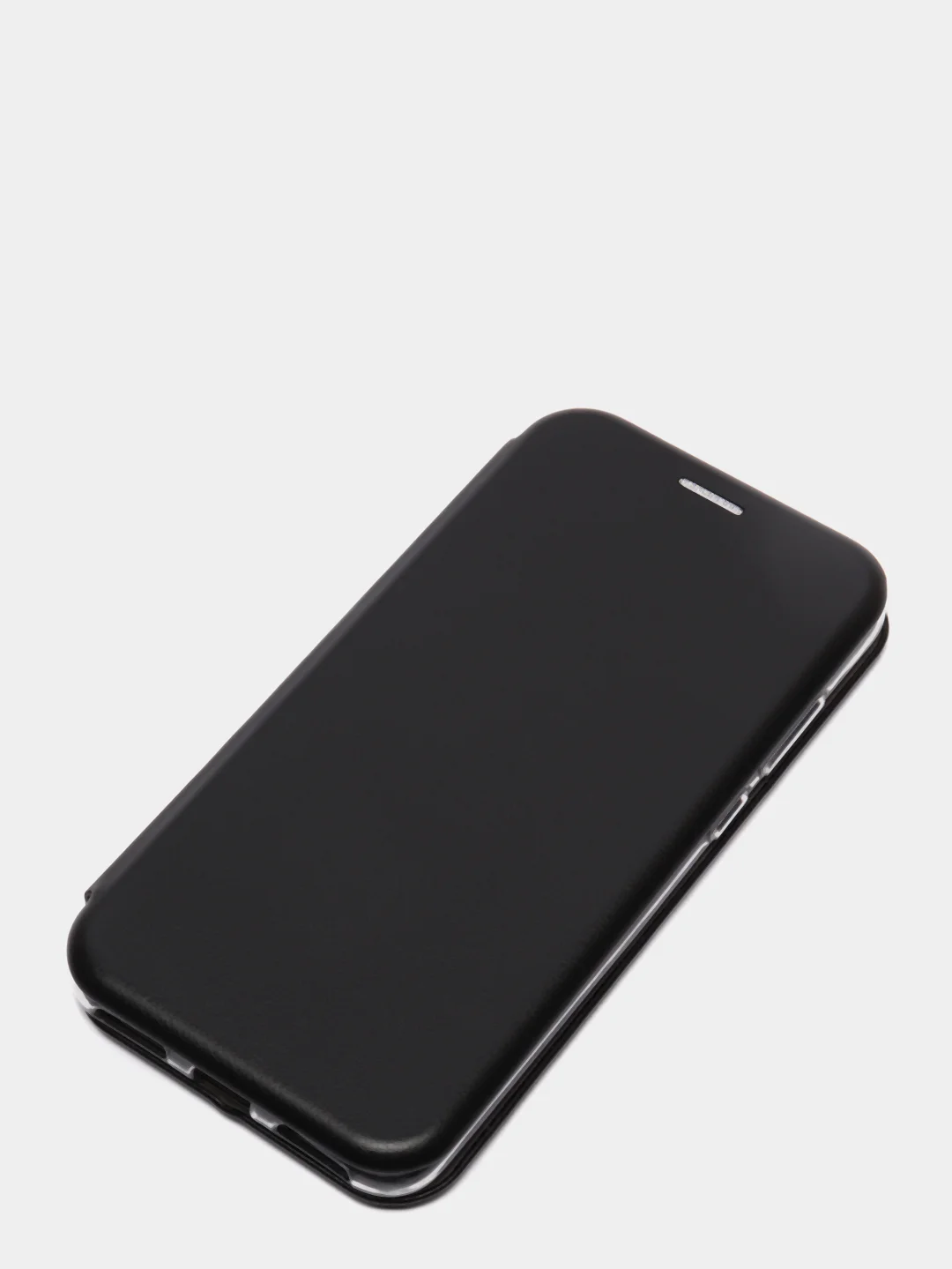Черный чехол книжка Huawei Y6 2018 / Honor 7C / 7A Pro / Y6 Prime (Хуавей Хонор 7С / 7А Про)