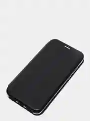 Черный чехол книжка Huawei Y6 2018 / Honor 7C / 7A Pro / Y6 Prime (Хуавей Хонор 7С / 7А Про)