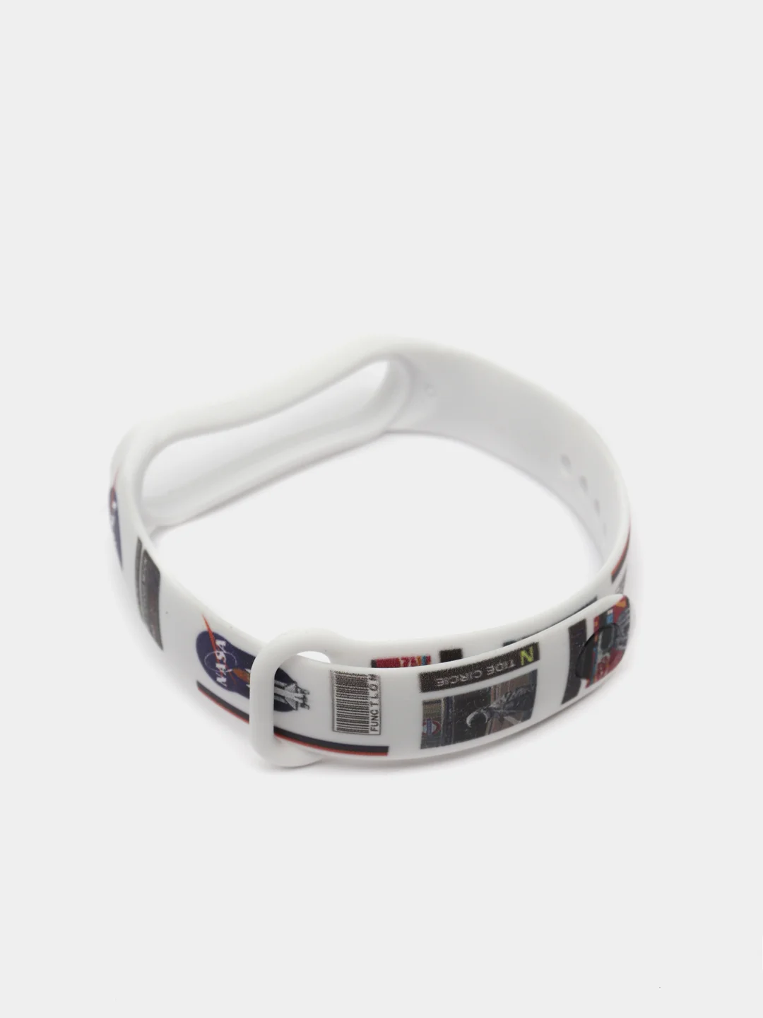 Голубой ремешки с рисунком для Xiaomi mi Band 5