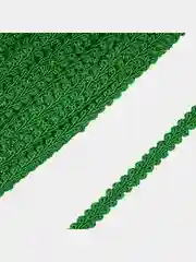 Зеленый тесьма отделочная декоративная