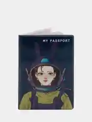 Прозрачный обложка для паспорта (17 видов) ПВХ + картон (жесткая), женская, мужская