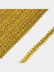 Золотой тесьма отделочная декоративная