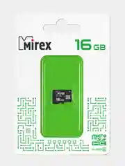 Карта памяти microSDHC Mirex Class10, 4 - 32 Gb
