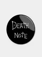 Алый значки аниме Тетрадь Смерти Death Note