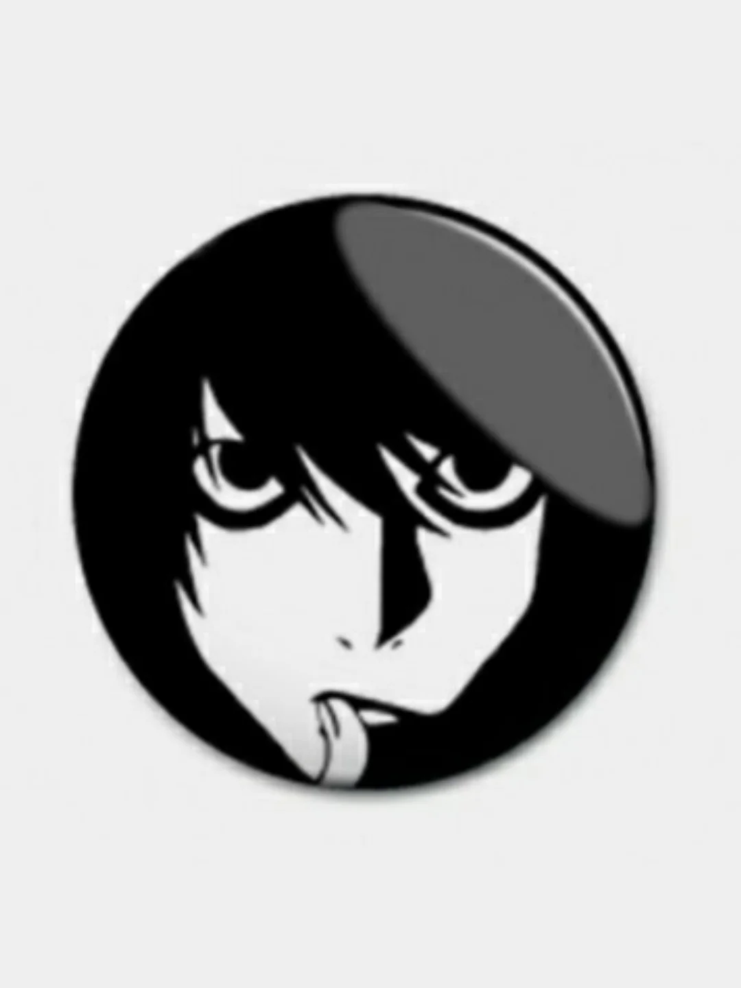 Багровый значки аниме Тетрадь Смерти Death Note