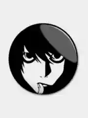 Багровый значки аниме Тетрадь Смерти Death Note