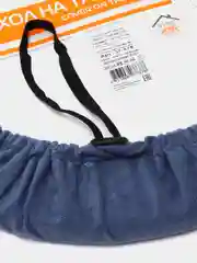 Синий меланж подушка для сиденья МАТЕХ "VELOURS LINE", 33 х 33 х 2 см, ассорти 24 цвета
