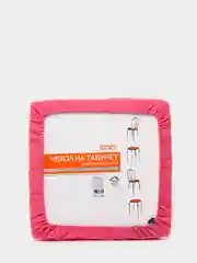 Розовый подушка для сиденья Матех "Velours Cuadro", 33 х 33 х 2 см