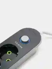 Угольный удлинитель сетевой фильтр с USB разъемами