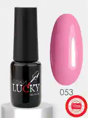 Гель-лак, гель лак для ногтей LuckyLak FL №053, 8g розовый френч яркий для маникюра