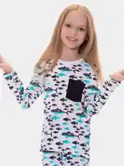 Пижама для девочки N.O.A. трикотажная