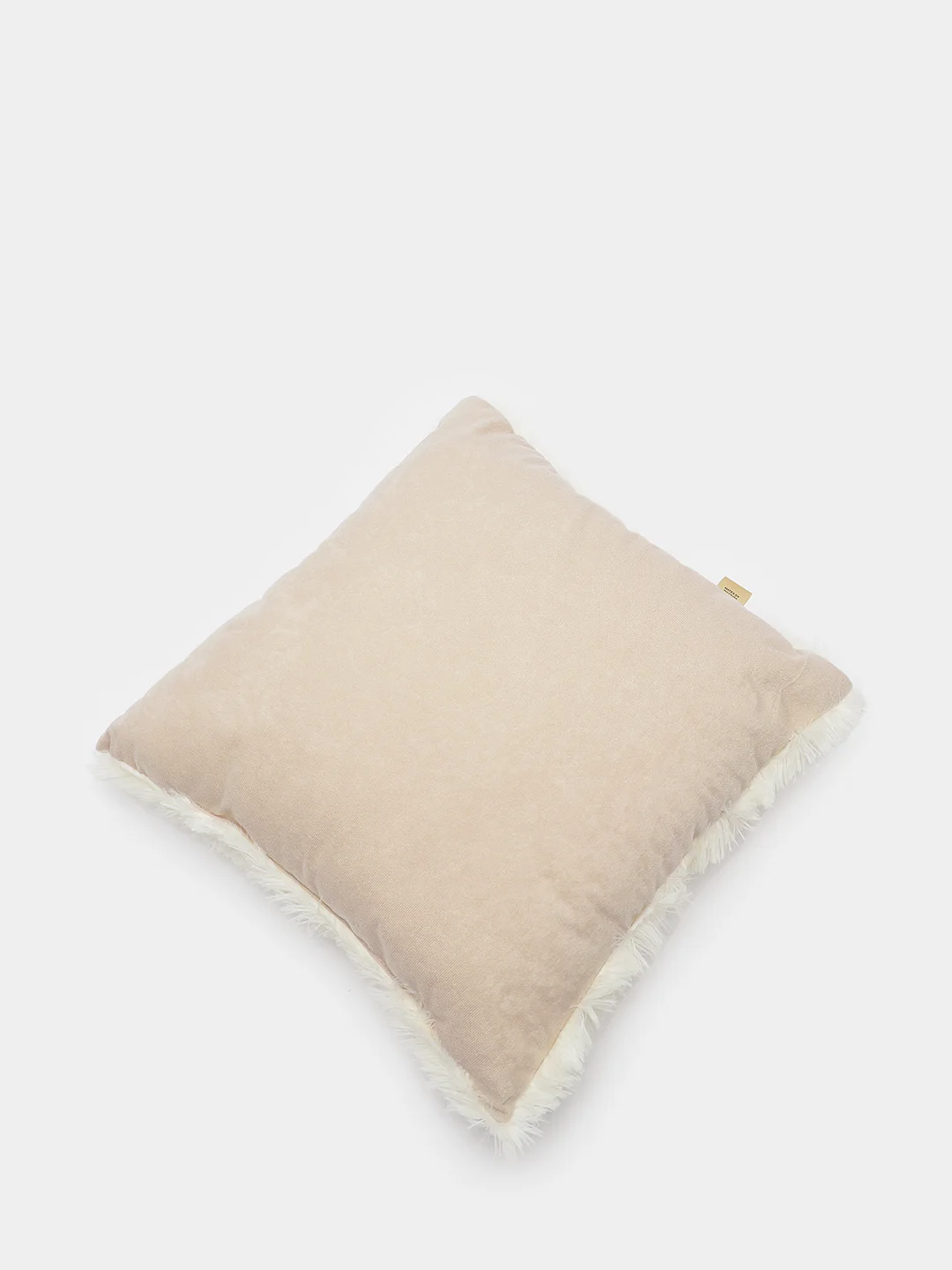 Карамельный подушка декоративная МАТЕХ "PLUSH", 35 х 35 х 15 см, 18 цветов