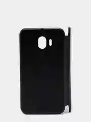 Черный чехол книжка Samsung Galaxy J4 2018, Самсунг Галакси Джи4 2018