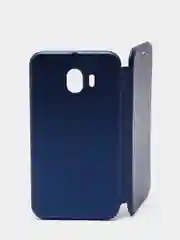 Синий чехол книжка Samsung Galaxy J4 2018, Самсунг Галакси Джи4 2018